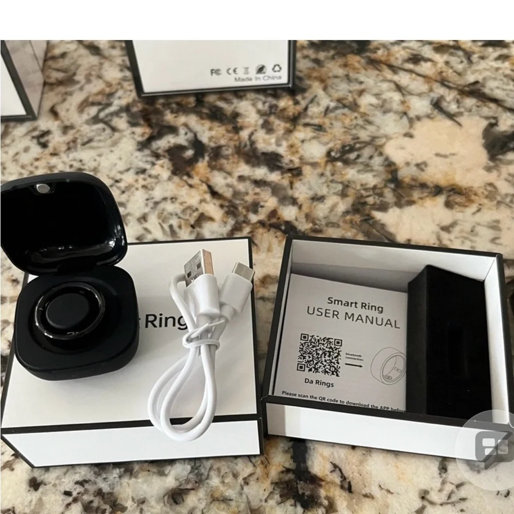 Smart Rings in Various Colors and sizes. Bands work with both IPhone and Android
